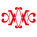 Decorative Nerida Fraiman red logo on a transparent background
